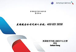 2017北京站AA航空课件